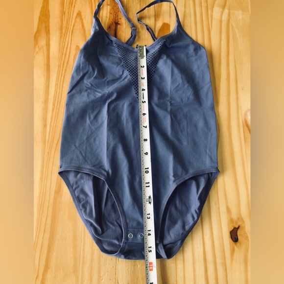 Women's Small PINK Victoria's Secret Purple Mesh Tank Seamless  Bodysuit Snap - Picture 3 of 4